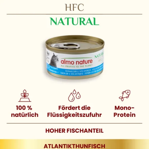 Almo Nature HFC Natural Atlantikthunfisch 70g