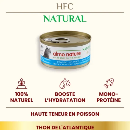 Almo Nature HFC Natural Atlantikthunfisch 70g