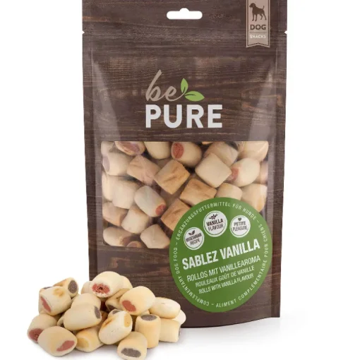 bePure Hundeleckerli Sablez Vanilla 500g