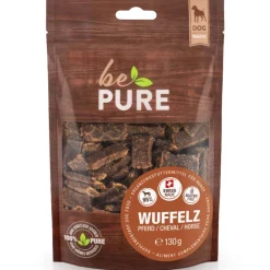 bePure Hundesnack Wuffelz Pferd 130g