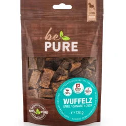 bePure Hundesnack Wuffelz Ente 130g