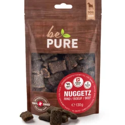 bePure Hundesnacks Nuggetz Rind 130g