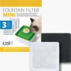 Catit Ersatzfilter zu Flower Fountain Mini Trinkbrunnen 3 Stk.
