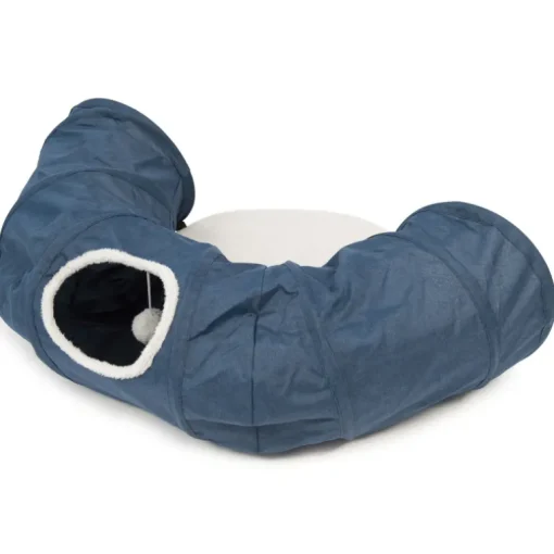 Catit Katzenspielzeug Vesper Katzentunnel blau 68x97x28cm
