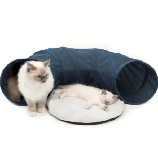 Catit Katzenspielzeug Vesper Katzentunnel blau 68x97x28cm
