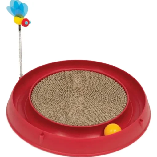 Catit Play Ball Circuit mit Scratching Pad