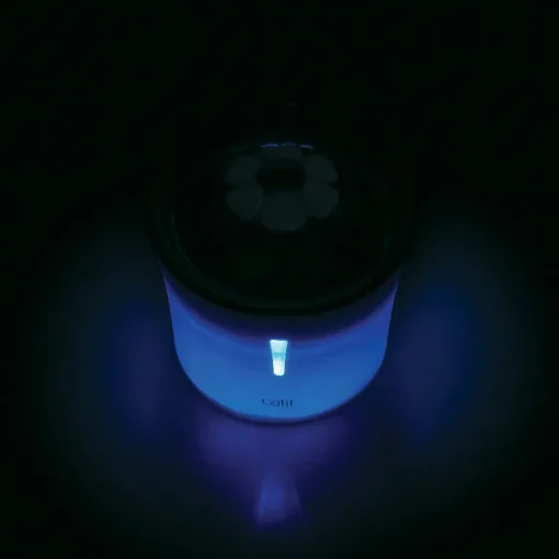 Catit Senses 2.0 Flower Fountain Trinkbrunnen mit LED Nachtlicht