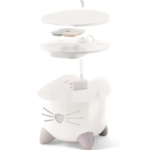 Catit Trinkbrunnen Pixi Fountain White für Katzen 2.5l