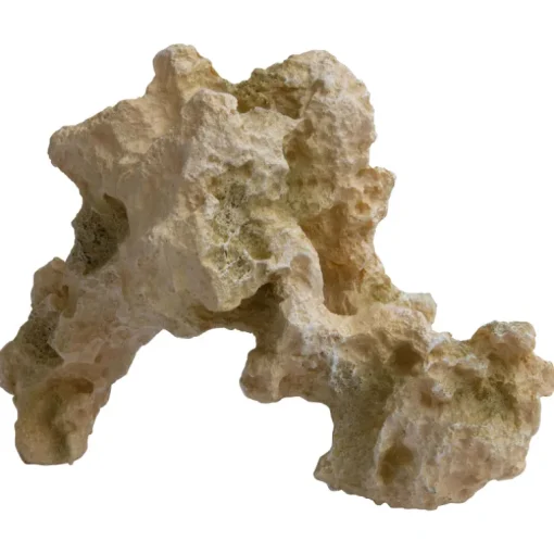 Deep Sea Aquariumdekoration Lochstein beige 29x15x21cm