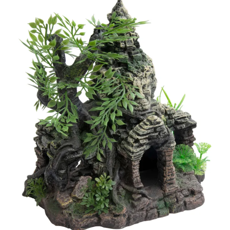 Deep Sea Aquariumdekoration Tempel 23.8x14.6x25cm