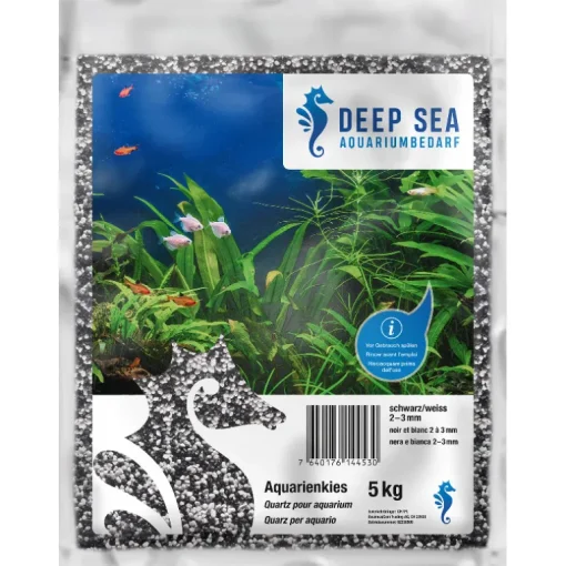 Deep Sea Aquariumkies schwarz-weiss, 5kg
