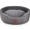 Freezack Hundebett Oval Casadei grau