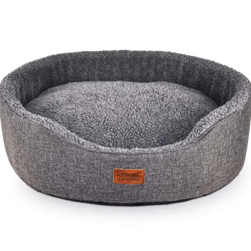 Freezack Hundebett Oval Casadei grau