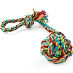 Freezack Hundespielzeug Rope Knot Loop mit Ball