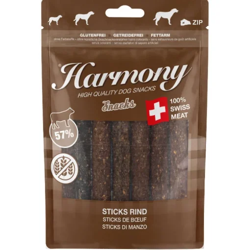 Harmony Dog Snacks Sticks Rind ca.10cm 85g