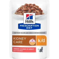 Hill's VET Katze Prescription Diet k/d Renal Health Lachs 12x85g