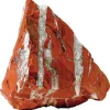 Hobby Deko Stein Roter Jasper 3kg Netz 4 Stück