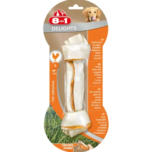 8in1 Delights Kauknochen L 1 Stück 100g