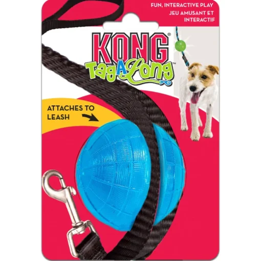 KONG Hundespielzeug TagALong™ Hundeball M
