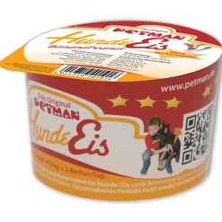 Petman Hundeeis Joghurt Peanut & Banana 90ml