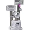 Petrebels Katzenbaum Sweet Petite Cabin 125 grau