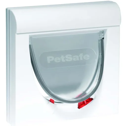 PetSafe Katzentüre Klassisch Magnetisch weiss, für Türen & Wände