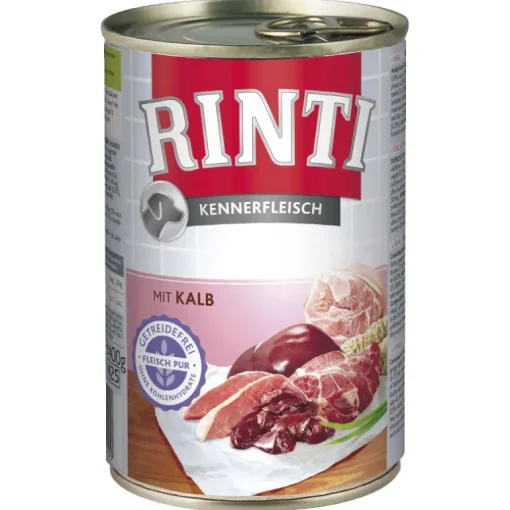 Rinti Kennerfleisch mit Kalb 24x400g