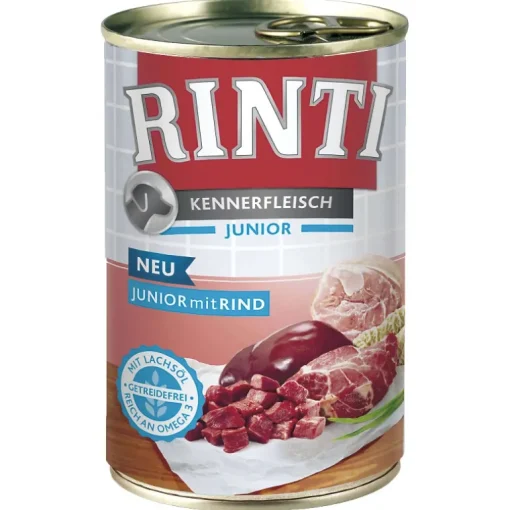 Rinti Welpenfutter Kennerfleisch Junior mit Rind