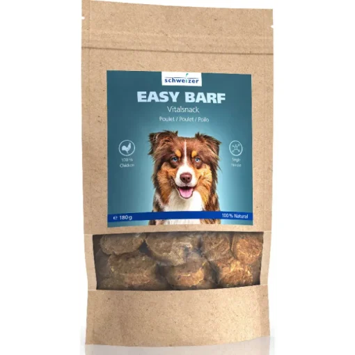 schweizer Easy Barf Vitalsnack Poulet für Hunde 180g