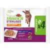 Trainer Natural Katzenfutter Sterilised Truthahn in Sauce 4x85g