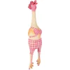 Trixie Henne Latex mit Tierstimme 48cm