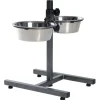 Trixie Hundebar mit zwei Näpfen höhenverstellbar 2x1.8 l/D: 21cm
