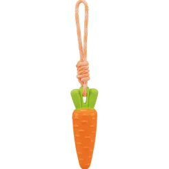 Trixie Hundespielzeug Karotte am Seil 20cm/39cm
