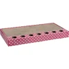 Trixie Kratzpappe mit Spielzeug pink