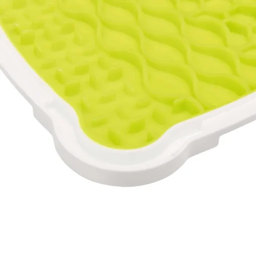 Trixie LicknSnack Platte 20x20cm weiss-lime