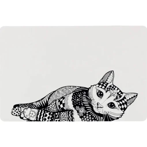 Trixie Napfunterlage Zentangle