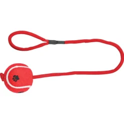 Trixie Tennisball am Seil D=6cm/50cm