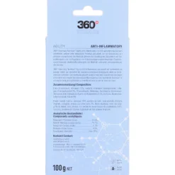 360° Veterinary Nutrition Dog Superfood Agility Anti-Inflammatory 100g