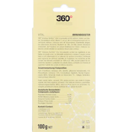 360° Veterinary Nutrition Dog Superfood Vital Immunbooster 100g