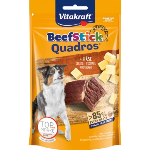 Vitakraft Beef-Stick Quadros Käse
