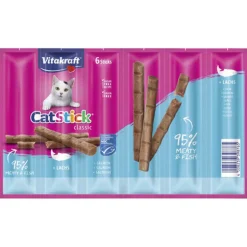 Vitakraft Katzensnack Cat Stick mini Lachs 6Stk.