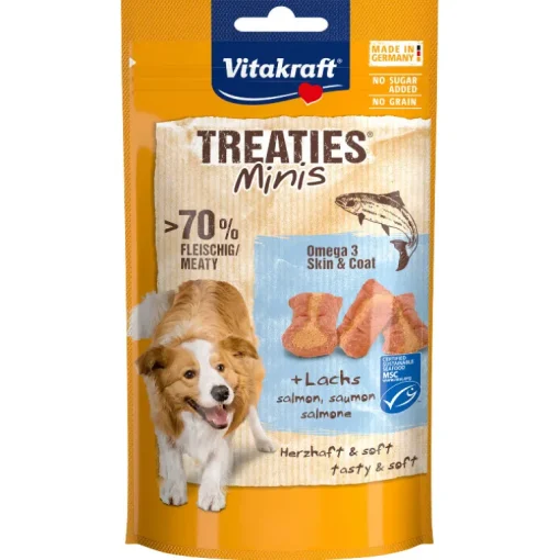Vitakraft Treaties Minis Lachs & Omega 3 48g