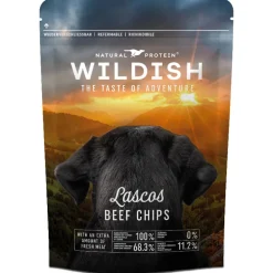 Wildish Dog Lascos Beef Chips Hundesnack 80g