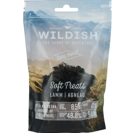 Wildish Dog Semi-Moist Treats Lamm 150g