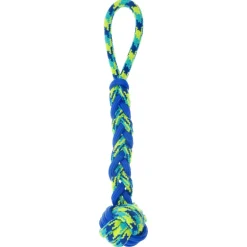 Zeus Hundespielzeug K9 Fitness Rope & TPR Ball Tug 40cm